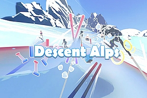 阿尔卑斯山滑雪 Descent Alps