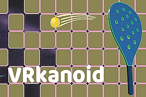 挥动球拍  VRkanoid